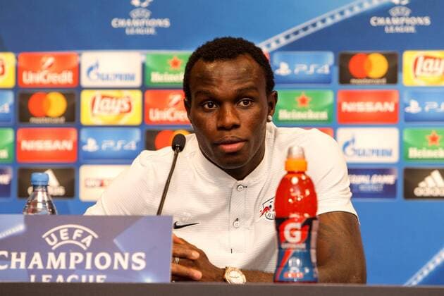 RB Leipzig press conference Champions League Leipzig 16 10 2017 Red Bull Arena Football UEFA Champions League Group G 3 Matchday Press conference at Day the Game RB Leipzig vs FC Porto in Picture Bruma Players RB Leipzig