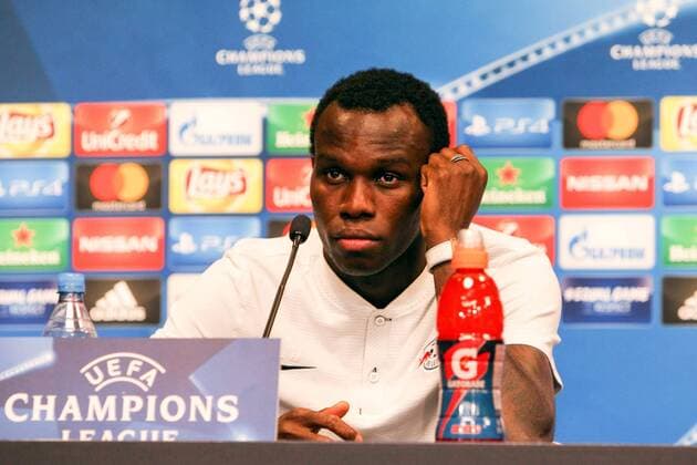 RB Leipzig press conference Champions League Leipzig 16 10 2017 Red Bull Arena Football UEFA Champions League Group G 3 Matchday Press conference at Day the Game RB Leipzig vs FC Porto in Picture Bruma Players RB Leipzig