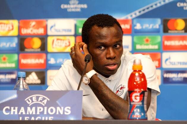 RB Leipzig press conference Champions League Leipzig 16 10 2017 Red Bull Arena Football UEFA Champions League Group G 3 Matchday Press conference at Day the Game RB Leipzig vs FC Porto in Picture Bruma Players RB Leipzig