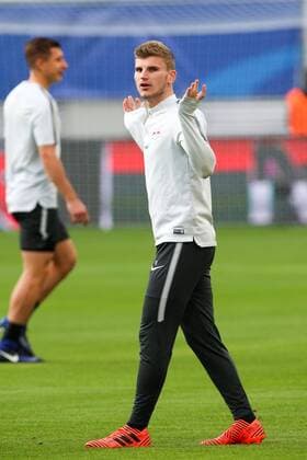 RB Leipzig Training Champions League Leipzig 16 10 2017 Red Bull Arena Football UEFA Champions League Group G 3 Matchday Training at Day the Game RB Leipzig vs FC Porto RB Leipzig Training in Picture Timo Werner