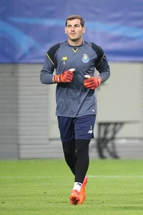 Training Porto Champions League Leipzig 16 10 2017 Red Bull Arena Football UEFA Champions League Group G 3 Matchday Training at Day the Game RB Leipzig vs FC Porto FC Porto Training in Picture Goalkeeper Iker Casillas 1 Porto