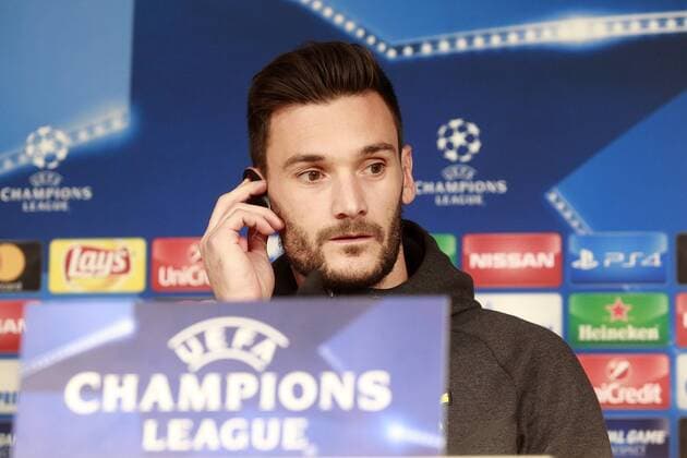 Tottenham Hotspur FC s Hugo Lloris in press conference PK Pressekonferenz before training session. October 16,2017.  (2017101606)