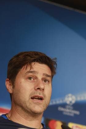 Tottenham Hotspur FC s coach Mauricio Pochettino in press conference PK Pressekonferenz before training session. October 16,2017.  (2017101646)