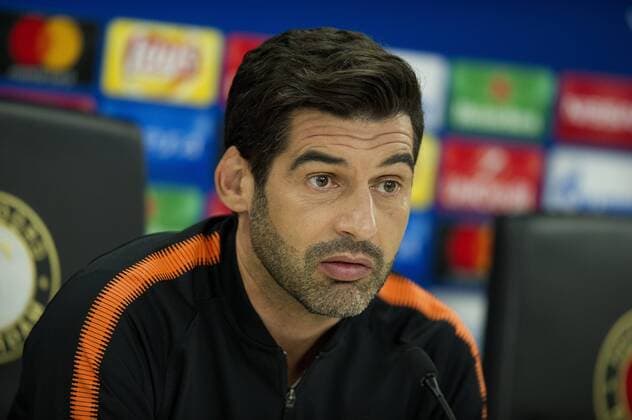 Fußball, CL, PK Schachtar Donezk 16-10-2017 VOETBAL: TRAINING EN PERSCONFERENTIE FEYENOORD: ROTTERDAM Paolo Fonseca Foto: SCS Michel Utrecht xVIxVIxImagesx xSoenarxChamidxsportfotografiexIVx 9034452