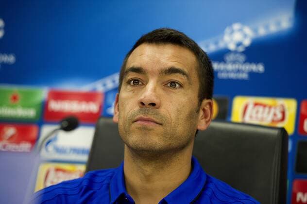 Fußball, CL, PK Feyenoord Rotterdam 16-10-2017 VOETBAL: TRAINING EN PERSCONFERENTIE FEYENOORD: ROTTERDAM Giovanni van Bronckhorst, coach Feyenoord Foto: SCS Michel Utrecht xVIxVIxImagesx xSoenarxChamidxsportfotografiexIVx 9034491