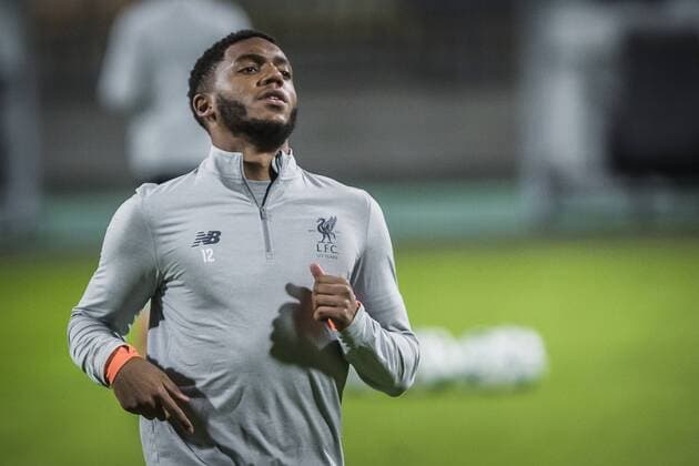 16th October 2017, Ljudski Vrt Stadium, Maribor, Slovenia; UEFA Champions League training, Maribor versus Liverpool; Defender Joe Gomez of Liverpool looks on during the training session  ActionPlus11940966