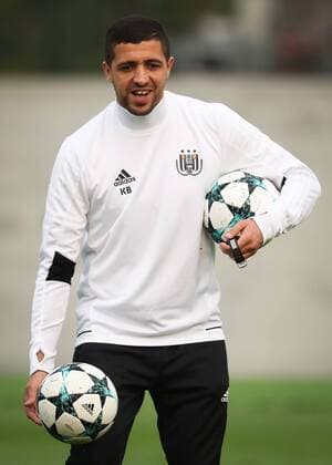 Anderlecht s assistant coach Karim Belhocine pictured during a training of Belgian soccer team RSC Anderlecht, Tuesday 17 October 2017 in Brussels. Tomorrow Anderlecht is playing a game in the group stage (Group B) of the UEFA Champions League competition against French PSG. VIRGINIExLEFOUR  x05184479x