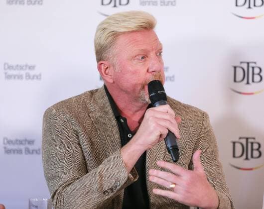 17 10 2017 Germany Ismaning Tennis DTB Panel discussion in Picture DTB Head of Tennis Boris Becker Ismaning Copyright: xBachun xEibner-Pressefotox EP_tbn