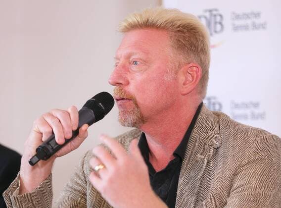 17 10 2017 Germany Ismaning Tennis DTB Panel discussion in Picture DTB Head of Tennis Boris Becker Ismaning Copyright: xBachun xEibner-Pressefotox EP_tbn