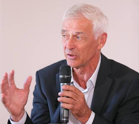 17 10 2017 Germany Ismaning Tennis DTB Panel discussion in Picture DTB Sports Director Klaus Eberhard Ismaning Copyright: xBachun xEibner-Pressefotox EP_tbn