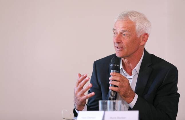 17 10 2017 Germany Ismaning Tennis DTB Panel discussion in Picture DTB Sports Director Klaus Eberhard Ismaning Copyright: xBachun xEibner-Pressefotox EP_tbn