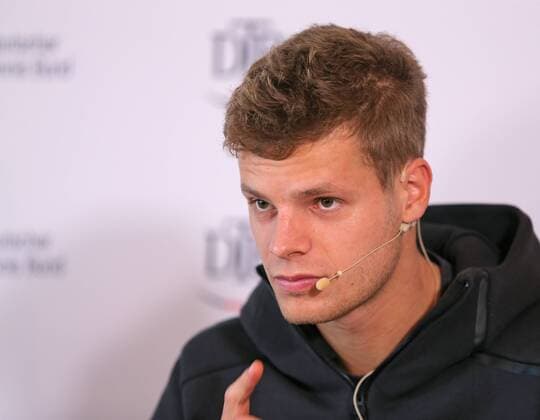 17 10 2017 Germany Ismaning Tennis DTB Panel discussion in Picture Davis Cup Players Yannick Hanfmann Ismaning Copyright: xBachun xEibner-Pressefotox EP_tbn