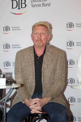 Boris Becker Panel discussion ueber The current Situation in German men u0026 39;s tennis in Sports Park TC Ismaning in Ismaning at 17 10 2017