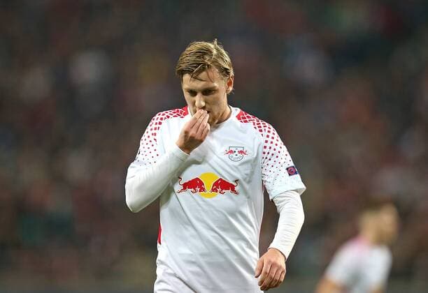 17 10 2017 Football UEFA Champions League 2017 2018 Group stage 3 Matchday RB Leipzig FC Porto in the Red Bull Arena Leipzig Emil Forsberg RB Leipzig