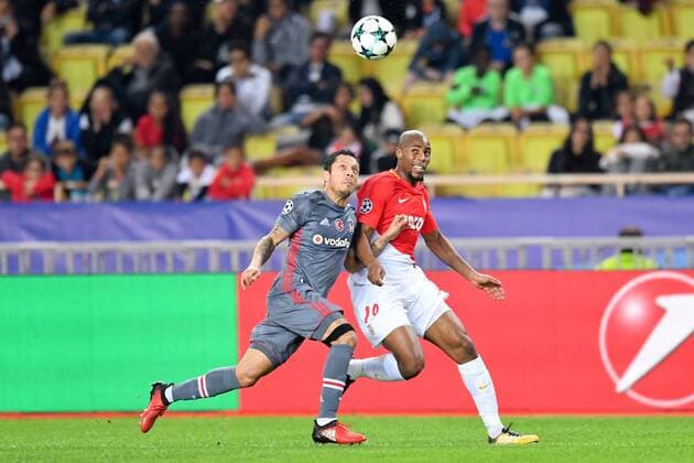 19 DJIBRIL SIDIBE mon 03 Adriano bes FOOTBALL Monaco vs Besiktas Ligue des Champions 17 10 2017 FEP Panoramic 
