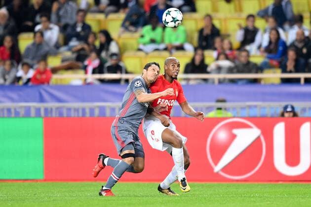 19 DJIBRIL SIDIBE mon 03 Adriano bes FOOTBALL Monaco vs Besiktas Ligue des Champions 17 10 2017 FEP Panoramic 