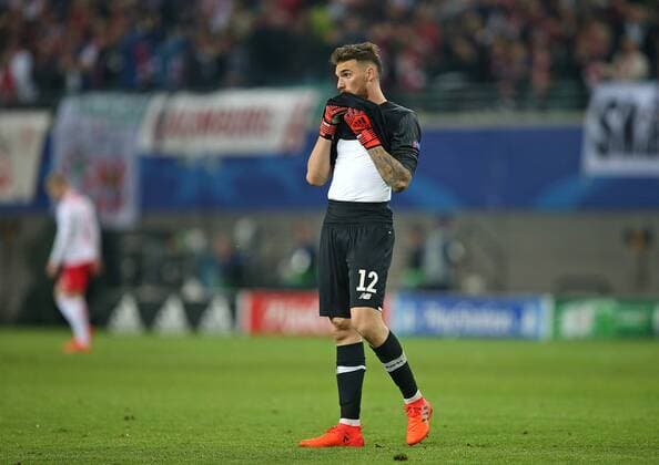 17 10 2017 Football UEFA Champions League 2017 2018 Group stage 3 Matchday RB Leipzig FC Porto in the Red Bull Arena Leipzig Goalkeeper Jose SA FC Porto disappointed