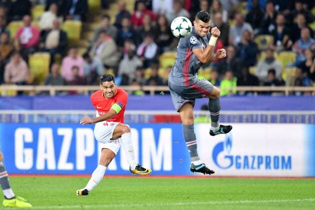 09 RADAMEL FALCAO mon 05 PEPE bes FOOTBALL Monaco vs Besiktas Ligue des Champions 17 10 2017 FEP Panoramic 
