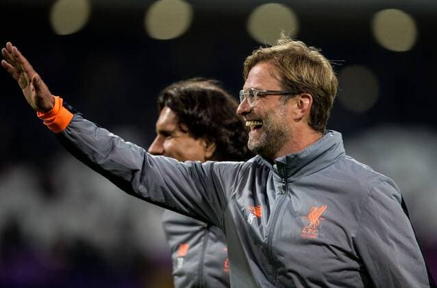 MARIBOR, SLOVENIA - OCTOBER 17: Juergen Klopp, head coach of Liverpool FC during UEFA Champions League 2017 18 group E match between NK Maribor and Liverpool FC at Stadium Ljudski vrt, on October 17, 2017 in Maribor, Slovenia. (Photo by Vid Ponikvar Sportida) Football  Copyright: xVidxPonikvarx xSportidax