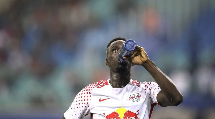 Photo Scorer Jean Kevin Augustin Leipzig Football UEFA Champions League at Tue 17 10 2017 Group game RB Leipzig FC Porto 3 2
