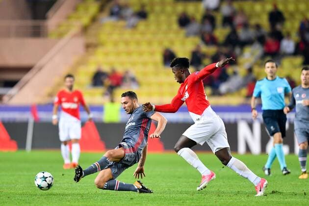 06 Dusko Tosic bes 14 KEITA BALDE mon FOOTBALL Monaco vs Besiktas Ligue des Champions 17 10 2017 FEP Panoramic 