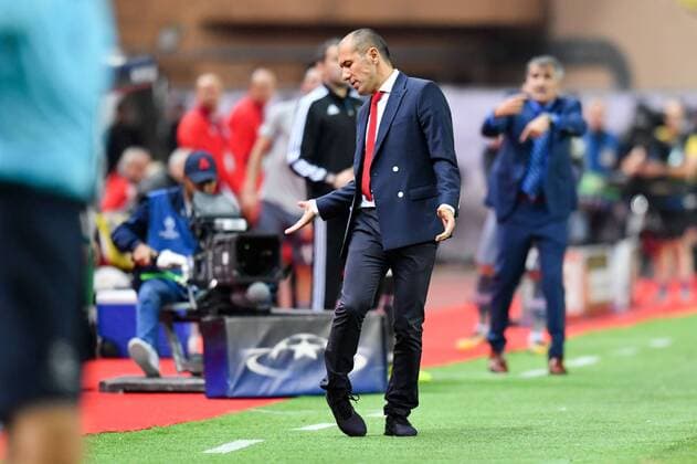 LEONARDO JARDIM ENTRAINEUR MONACO FOOTBALL Monaco vs Besiktas Ligue des Champions 17 10 2017 FEP Panoramic 