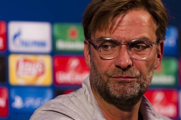 17th October 2017, Ljudski vrt, Maribor, Slovenia; UEFA Champions League, NK Maribor versus Liverpool; Head Coach Jurgen Klopp of Liverpool thinks during the press conference PK Pressekonferenz after the match  ActionPlus11941208