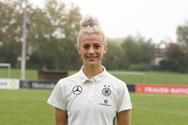Johanna Elsig Photo call Women national team Football 18 10 2017 12 10 2017 Mainz Kastel Copyright: xWeissx Eibner-Pressefotox EP_rws
