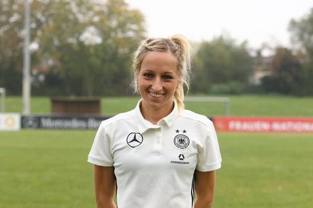Kathrin Hendrich Photo call Women national team Football 18 10 2017 12 10 2017 Mainz Kastel Copyright: xWeissx Eibner-Pressefotox EP_rws