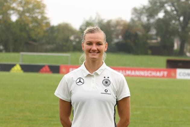 Alexandra Popp Photo call Women national team Football 18 10 2017 12 10 2017 Mainz Kastel Copyright: xWeissx Eibner-Pressefotox EP_rws