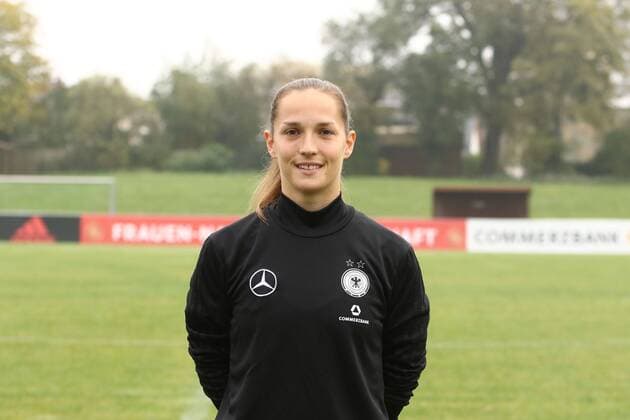 Laura Benkrath Photo call Women national team Football 18 10 2017 12 10 2017 Mainz Kastel Copyright: xWeissx Eibner-Pressefotox EP_rws