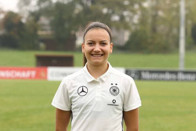 Joelle Wedemeyer Photo call Women national team Football 18 10 2017 12 10 2017 Mainz Kastel Copyright: xWeissx Eibner-Pressefotox EP_rws