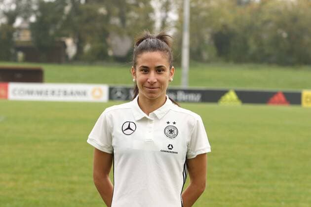 Hasret Kayikci Photo call Women national team Football 18 10 2017 12 10 2017 Mainz Kastel Copyright: xWeissx Eibner-Pressefotox EP_rws