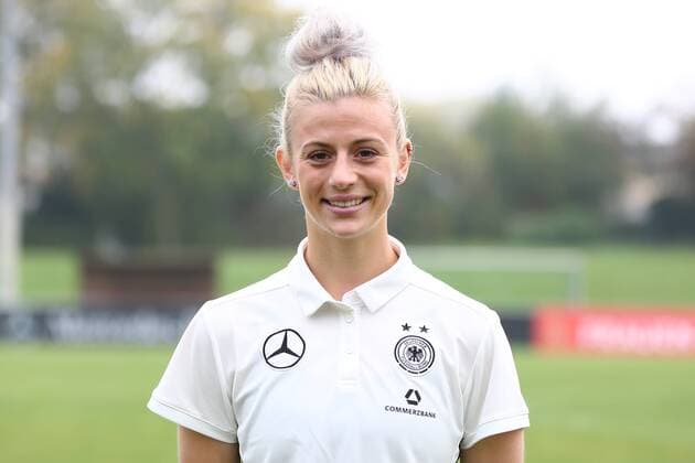 18 10 2017 xCEx Mainz Kastel KFV Stadium German Women national team DFB DFB Women Team photo and Training Women u0026 39;s football national team Johanna Elsig 2 DFB