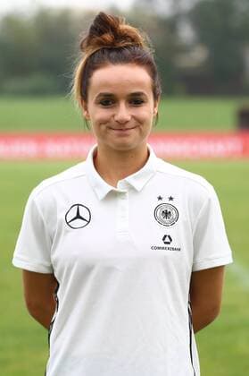 18 10 2017 xCEx Mainz Kastel KFV Stadium German Women national team DFB DFB Women Team photo and Training Women u0026 39;s football national team Lina Magull 10 DFB