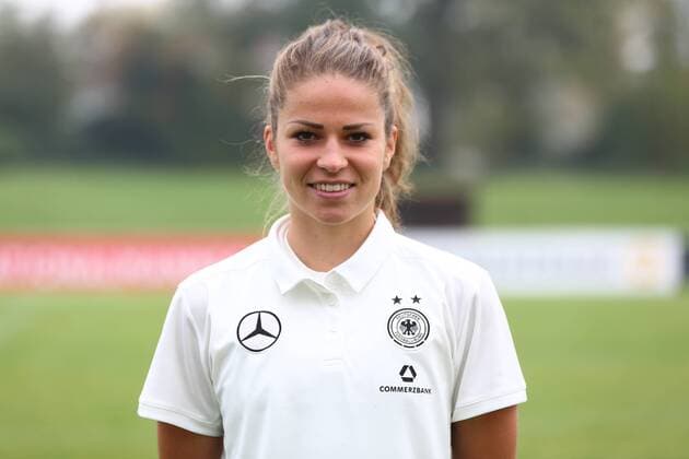 18 10 2017 xCEx Mainz Kastel KFV Stadium German Women national team DFB DFB Women Team photo and Training Women u0026 39;s football national team Melanie Leupolz 13 DFB