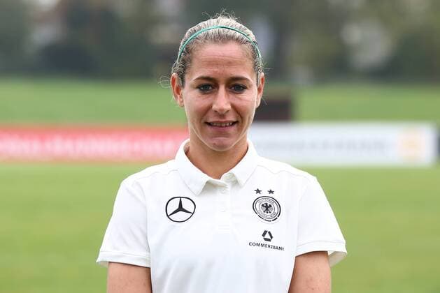 18 10 2017 xCEx Mainz Kastel KFV Stadium German Women national team DFB DFB Women Team photo and Training Women u0026 39;s football national team Anna Pallor 14 DFB