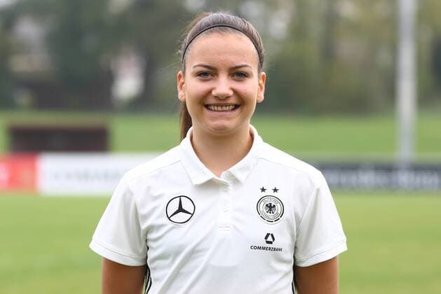 18 10 2017 xCEx Mainz Kastel KFV Stadium German Women national team DFB DFB Women Team photo and Training Women u0026 39;s football national team Joelle Wedemeyer 20 DFB