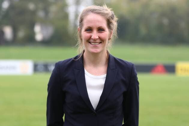 18 10 2017 xCEx Mainz Kastel KFV Stadium German Women national team DFB DFB Women Team photo and Training Women u0026 39;s football national team Team manager Maike Seuren