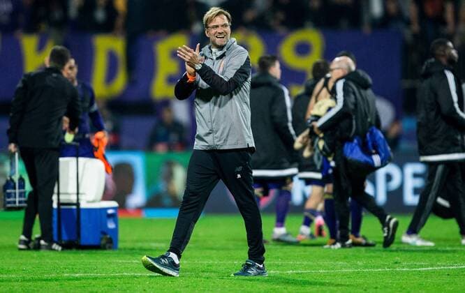 17 10 2017 Ljudski VRT Maribor SLO UEFA CL NK Maribor vs FC Liverpool Group E in Picture Juergen Klopp Head Coach of Liverpool FC Celebrates After Winning 7 0 during The UEFA Champions League Group E Match between NK Maribor and FC Liverpool AT The Ljudski VRT in Maribor Slovenia ON 2017 10 17 Maribor  EP_spo