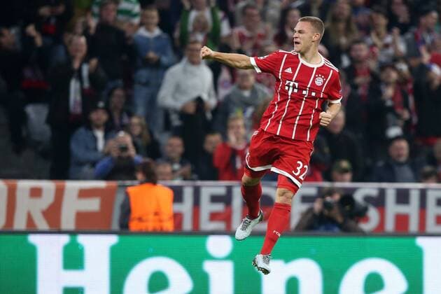 Joshua KIMMICH FC Bavaria Munich 32 After the 2 0 FC Bavaria Munich vs Celtic Glasgow Champions League Football 18 10 2017 Munich Copyright: xLanger Eibner-Pressefotox EP_HLR