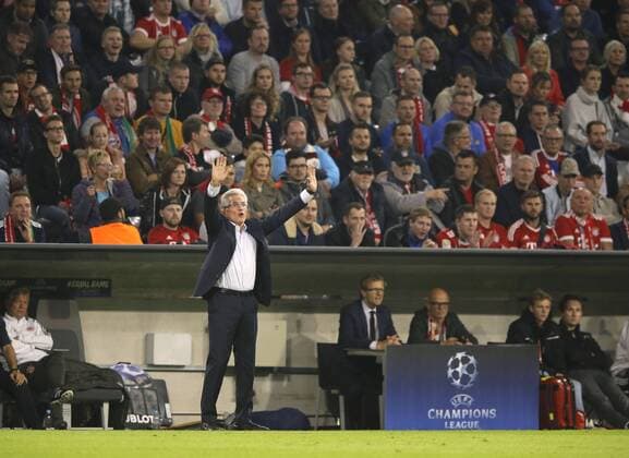 Photo Bavaria Coach Jupp Heynckes Football Champions League at Wed 18 10 2017 3 Group game Bavaria Munich Celtic Glasgow