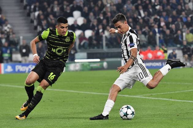 Fußball, CL, Juventus Turin - Sporting Lissabon Paulo Dybala Juventus Torino 18-10-2017 Allianz Stadium Football Calcio Champions League Group D Juventus - Sporting CP Foto Andrea Staccioli Insidefoto