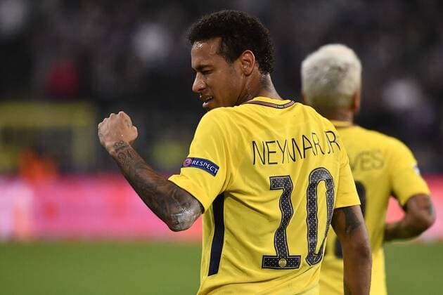 Fußball, CL, RSC Anderlecht - Paris St. Germain PSG s Neymar Jr pictured during a third game (out of 6) in the group stage (Group B) of the UEFA Champions League competition between Belgian soccer team RSC Anderlecht and French club PSG Paris Saint-Germain, Wednesday 18 October 2017 in Brussels. DIRKxWAEM  x05185500x