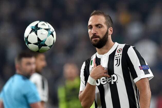 Gonzalo Higuain Juventus Torino 18-10-2017 Allianz Stadium Football Calcio Champions League Group D Juventus - Sporting CP Foto Andrea Staccioli Insidefoto andreaxstaccioli