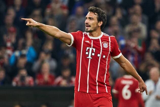 Munich Germany 17 10 2017 UEFA Champions League 2017 18 Season Group stage Group B 3 Matchday FC Bavaria Munich Celtic Glasgow Mats Hummels FCB gesticulates DeFodi501