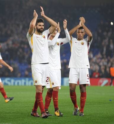 Federico Fazio Londra 18-10-2017 Stamford Bridge Football Champions League 2017 2018 Chelsea - Roma Foto Gino Mancini Insidefoto ginoxmancini