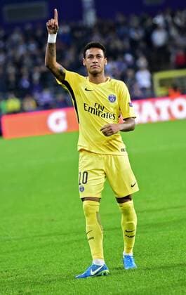 ANDERLECHT, BELGIUM - OCTOBER 18 : Neymar forward of PSG FOOTBALL : RSC Anderlecht vs Paris Saint Germain - Ligue des Champions - 18 10 2017 PhotoNews Panoramic  775030940
