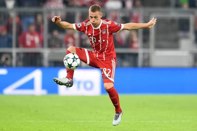 Football Champions League 03 Matchday FC Bavaria Munich Celtic Glasgow at 18 10 2017 in the Alliance Arena in Munich Joshua KIMMICH Munich at Ball MT