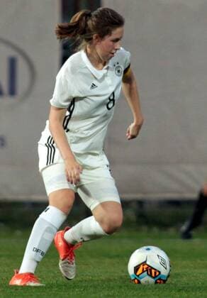 18.10.2017 Belgrade Serbia-Germany U19-Under 19 International Friendly Länderspiel match women s football Jana Feldkamp Germany : 